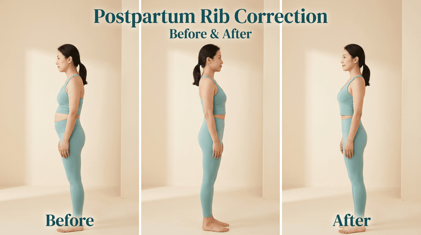 Postpartum rib care result 6